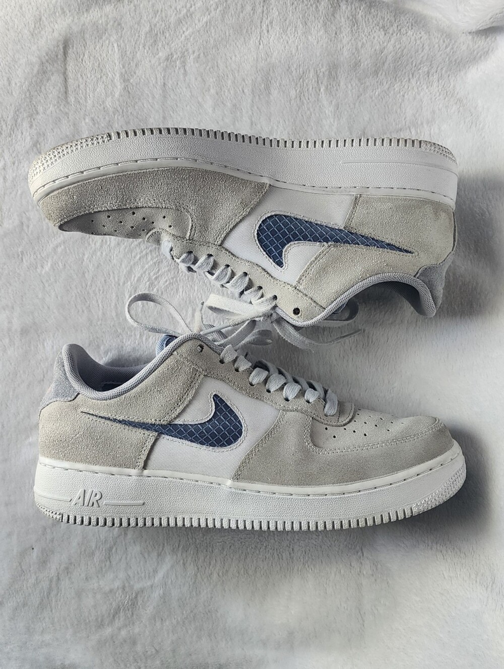 Nike Air Force 1 Low Pure Platinum Indigo Fog